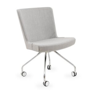 HEYDON FULLY UPHOLSTERED OFFICE CHAIR (NO ARMS)
