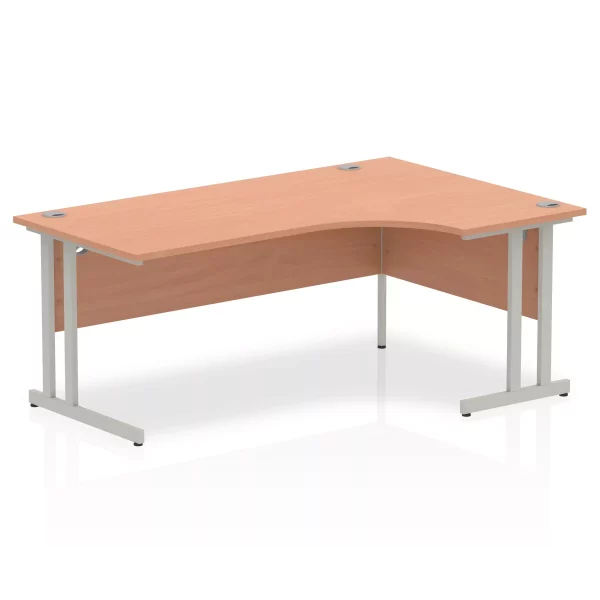 1600mm raidal desk RH