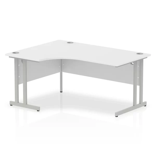 1600mm radial desk LH