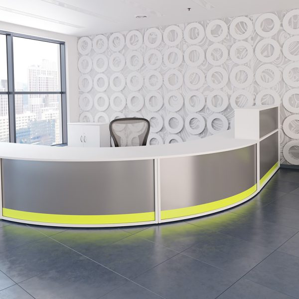 Hawk Curved Reception Counter
